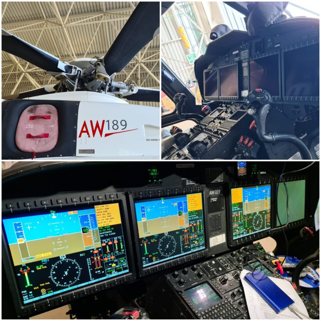 Mantenimiento de helicópteros AW 189